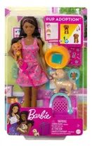 Comprar Conjunto De Boneca Barbie Adota Um Cachorrinho Hkd87 -mattel