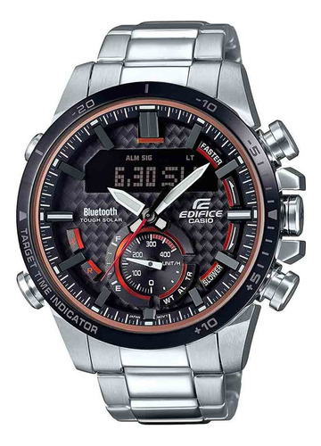 Reloj Casio Edifice Ecb-800db-1a Solar Bluetooth Original