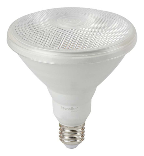 Foco Led Tecnolite Par38 18w Luz Suave Cálida Ip65 Base E27