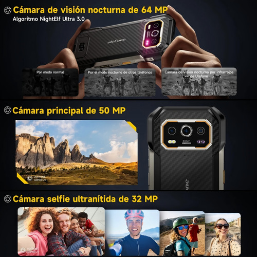 Celular Ulefone Armor 27 Dual Sim Phone Robusto 24 Gb Ram 256 Gb Rom