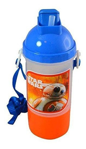 Botella De Agua De Star Wars - Star Wars Rock N Sip N Snack-