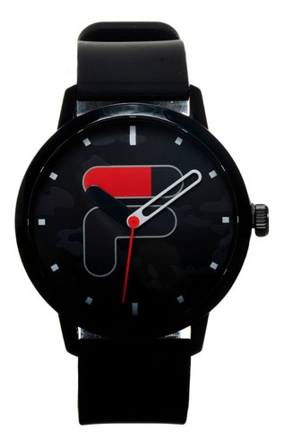 Reloj Fila Hombre Azul Casual Style 38180101 Color de la correa Negro 2