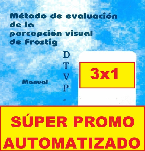 Test Dtvp 2 Percepción Visual Frostig Automatizado Promoción