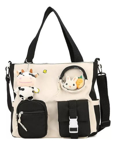 Mochila Escolar Bolsa Kawaii Bolso Moda Coreana Conejo Oso