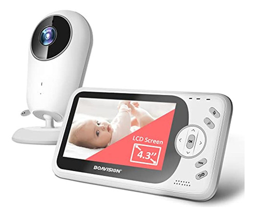 ~? Monitor De Video Para Bebés Con Cámara Y Audio, Monitor D