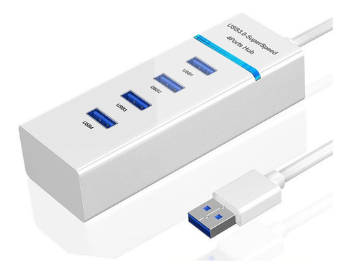 Txy 4 Puerto Usb 3.0 Hub Velocidad Multiusb Divisor Para