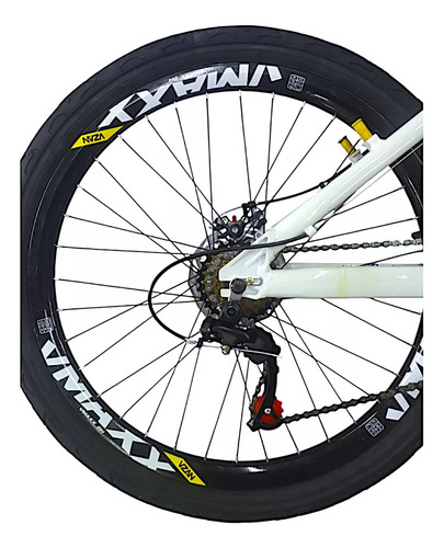 Bicicleta Gios 4 Trix/frx Evo Do Grau Aro Vmaxx 21v Branco Com Roxo 15 "