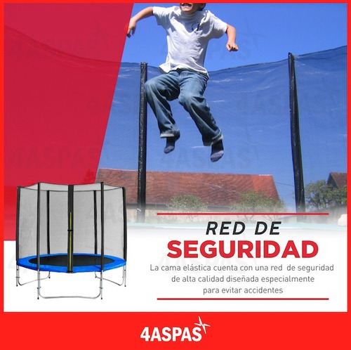 Imagen 6 de 10 de Cama Elastica Precio Oferta 3 Metros Niños Adulto Grande