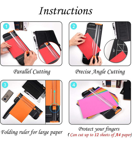 Cortador Papel A4 Recortador Papel Scrapbooking Para