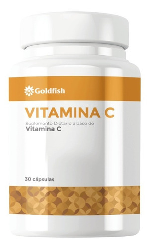 Vitamina C | 500mg | Goldfish | X 30 Capsulas - Holy