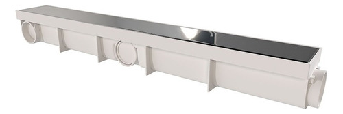 Ralo Grelha Linear Invisível Modular Luxo 6x50 Inox Estrela