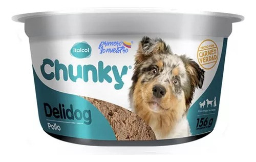 Chunky Pote Pollo Perros 156g