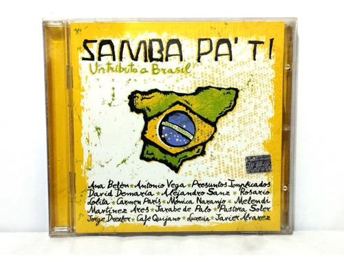 Cd Samba Pa' Ti - Un Tributo A Brasil 2005 Warner Music Perú
