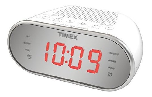 Timex Amfm Radio Despertador Doble Sintonización Digital 12