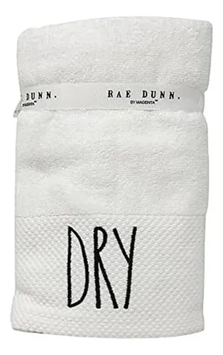 Rae Dunn By Magenta Terry Cloth Juego De 2 Toallas De Mano P