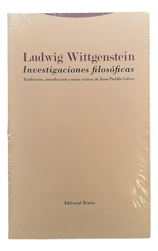 Investigaciones Filosóficas Ludwig Wittgenstein 