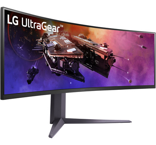 Monitor Gaming LG Ultragear 44.5  Dqhd Hdr 200hz Curvo Ultr