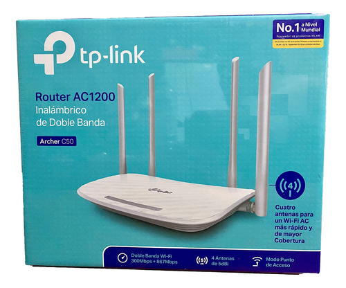 Router Ac1200 Archer C50 Doble Banda