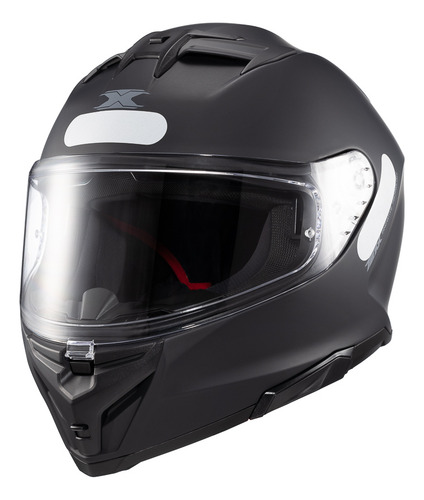 Capacete Moto Texx Kaiman Integral Fechado Esportivo Solido Preto Fosco Tamanho 64