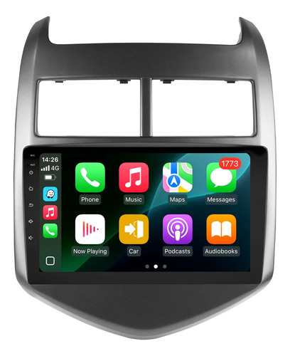 Central Multimídia Sonic 2012 13 2014 Android 14 Carplay 9p