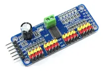 Comprar Controlador Servo 16 Canales I2c Pca9685 Pwm Servos Arduino