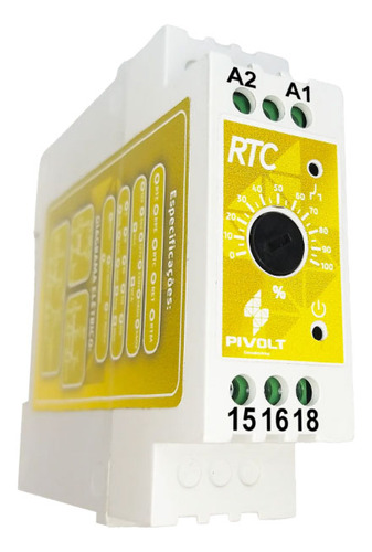 Relé De Tempo Cíclico Iguais Rtc 220v Temp. Em Segundos