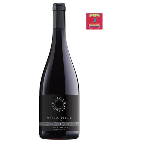 Vino Tinto Origen Malbec Petite Syrah - Aguascalientes 750 M
