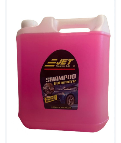 Shampoo Automotriz Concentrado 5 Litros Jet Progress