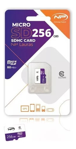 Memoria Micro Sd De 256gb Np Clase 10 Excelente Calidad