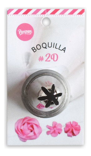 Boquilla / Pico 2d Parpen Para Decorar Tortas - Prya