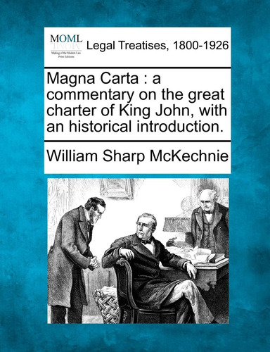 Libro: Magna Carta: A Commentary On The Great Charter Of An