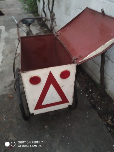 Bicicleta De Tres Ruedas Con Baul Delantero