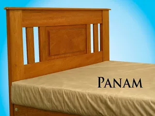 Cama Madera Tornillo, 2 Plazas ,modelo Panam