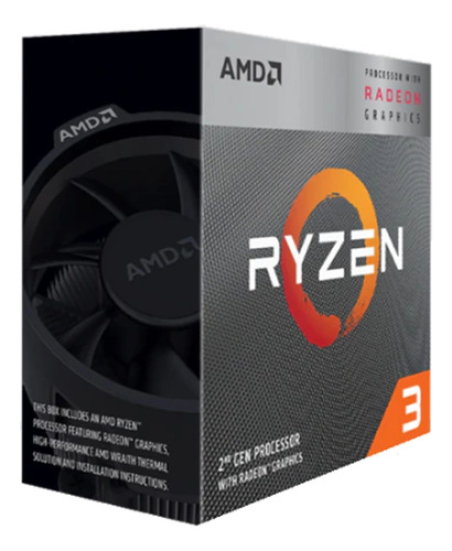 Procesador Amd Ryzen 3 3200g 3gen Am4 C|video