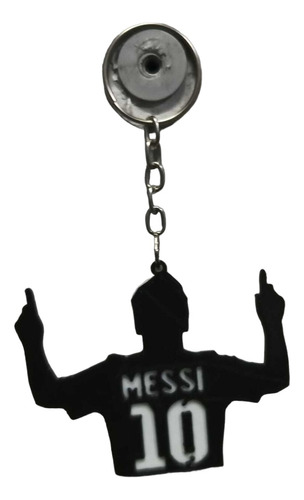 Souvenir Messi Silueta Llaveros X15 Unidades