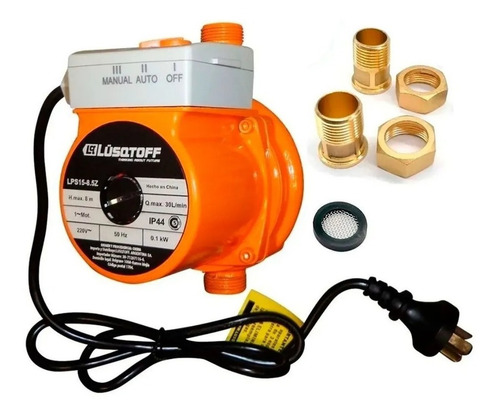 Imagen 2 de 8 de Bomba Presurizadora Elevadora Presion 30l/min Lusqtoff Je
