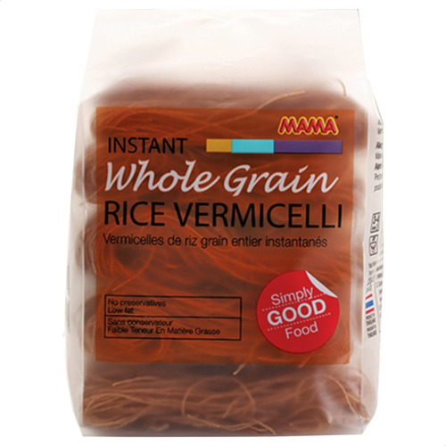 Imagen 1 de 6 de Fideos Instantaneos Mama Whole Grain Rice Integral Pasta
