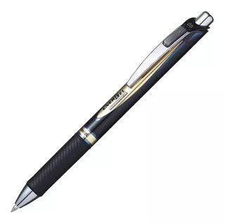 Pentel BX470-C IZee color azul Bolígrafo con clip metálico grosor de trazo de 0, 5 mm, 12 unidades 
