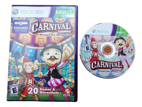 Carnival Games Kinect Xbox 360  (Reacondicionado)