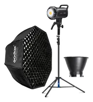 Comprar Combo Luz Continua Godox Sl100d + Parante + Softbox Fw120