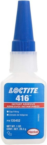 Adhesivo Loctite 416 Original (20g) Caja 30 Pzas