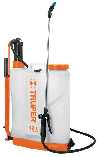 Pulverizador Manual De Mochila 12lt.exen.iva  Truper  Fum-12