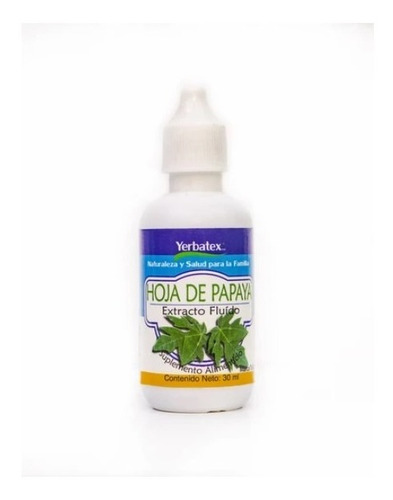 Extracto De Hoja De Papaya En Gotas 30 Ml