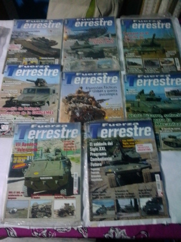 Fuerza Terrestre - Revista Militaria - $350 C/u Pub. España