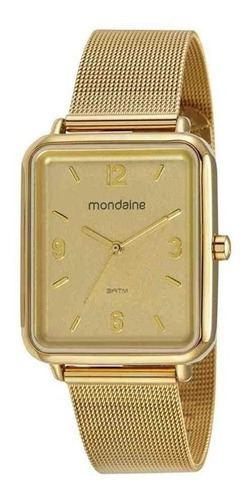 Relógio Mondaine Masculino Analógico 32402mpmvde1 A Dourado
