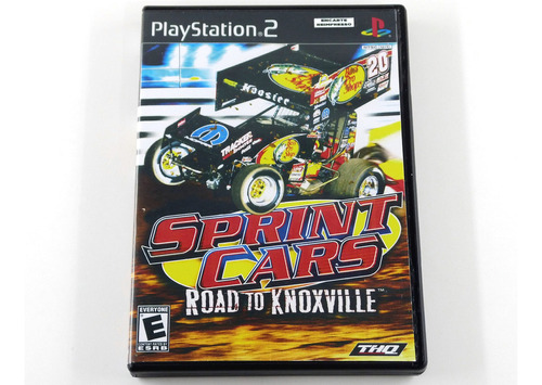 Sprint Cars Road To Knoxville Original Playstation 2 Ps2