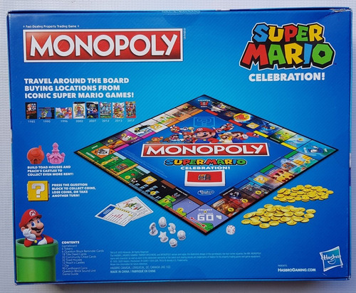 Monopoly Super Mario Celebration! Juego De Mesa / Boardgame