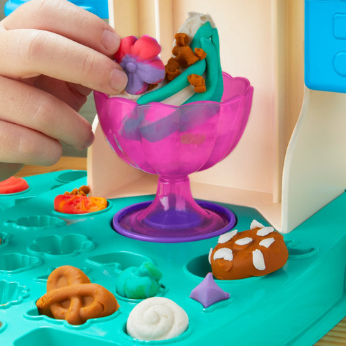 Set De Masas Play Doh Heladería Multicolor +3 Años Multicolor