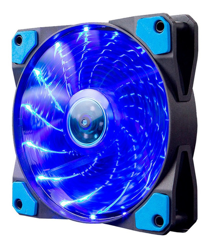 Ventilador  Cooler Led Multicolor Para Case De 12cm