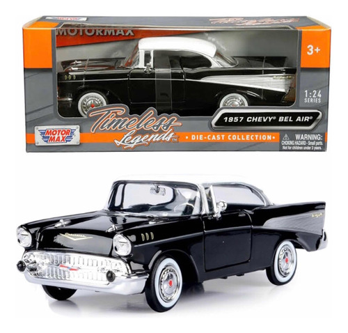 Motormax Timeless Legends 1957 Chevy Bel Air 1/24 Die-cast